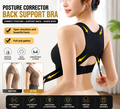 Women posture corrector bra - posture,
